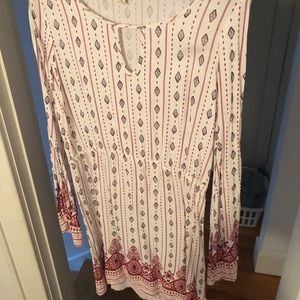 Adorable Pink Rose dress.